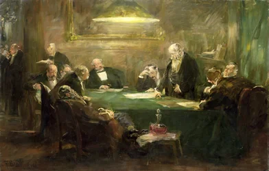 Das Treffen des Vorstands, 1900